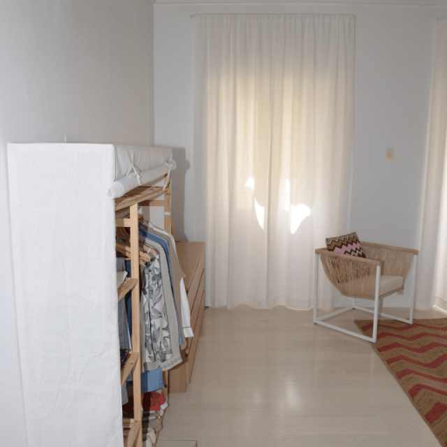 Dotted Sheer Curtain