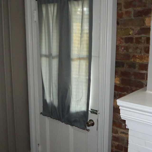 Gingham Kitchen Curtain